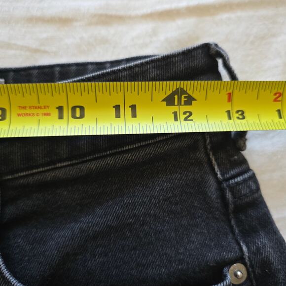 Everlane The Curvy Way High Jean Black Size 26 Ankle High Waisted Organic Cotton - Picture 8 of 10